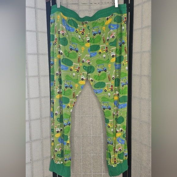 Little Sleepies Green Tractor Pajama Pants Size XXL - Picture 8 of 12